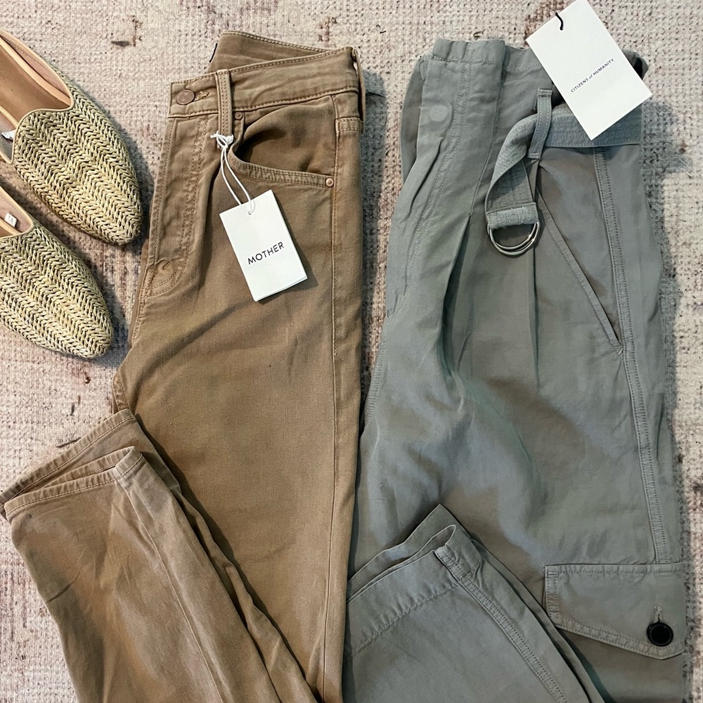 NWT Mother Tomcat Lark high rise ankle Jean - size 24.